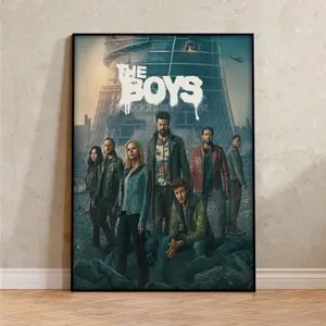 The Boys TV Show Poster – Unframed Wall Art Print for Fans, Home Decor Gift