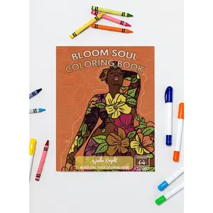 Bloom Soul Coloring Book –  Thick & Travel Editions