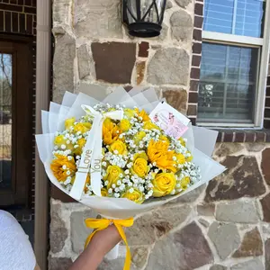 SUN BOUQUET - FRESH FLOWERS/ROSES