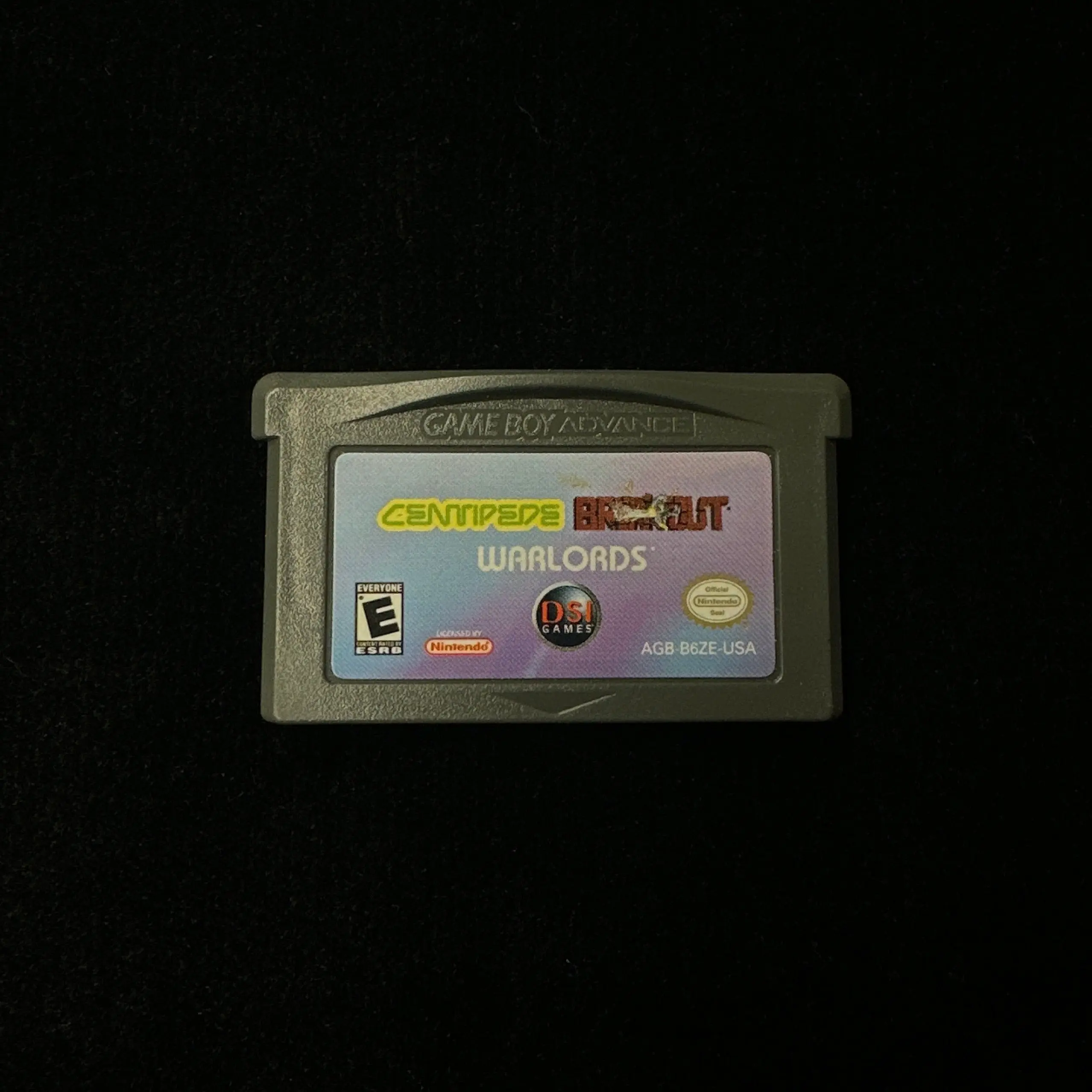 Centipede / Breakout / Warlords for Game Boy Advance