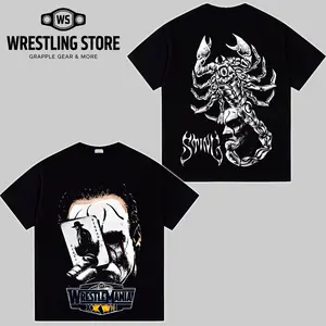 Sting WrestleMania XXVII Inspired Graphic T-Shirt – WWE Icon Vintage Crow Face Paint Tee, Wrestling Legend Shirt, Retro Dark Aesthetic, Unisex Fan Gift
