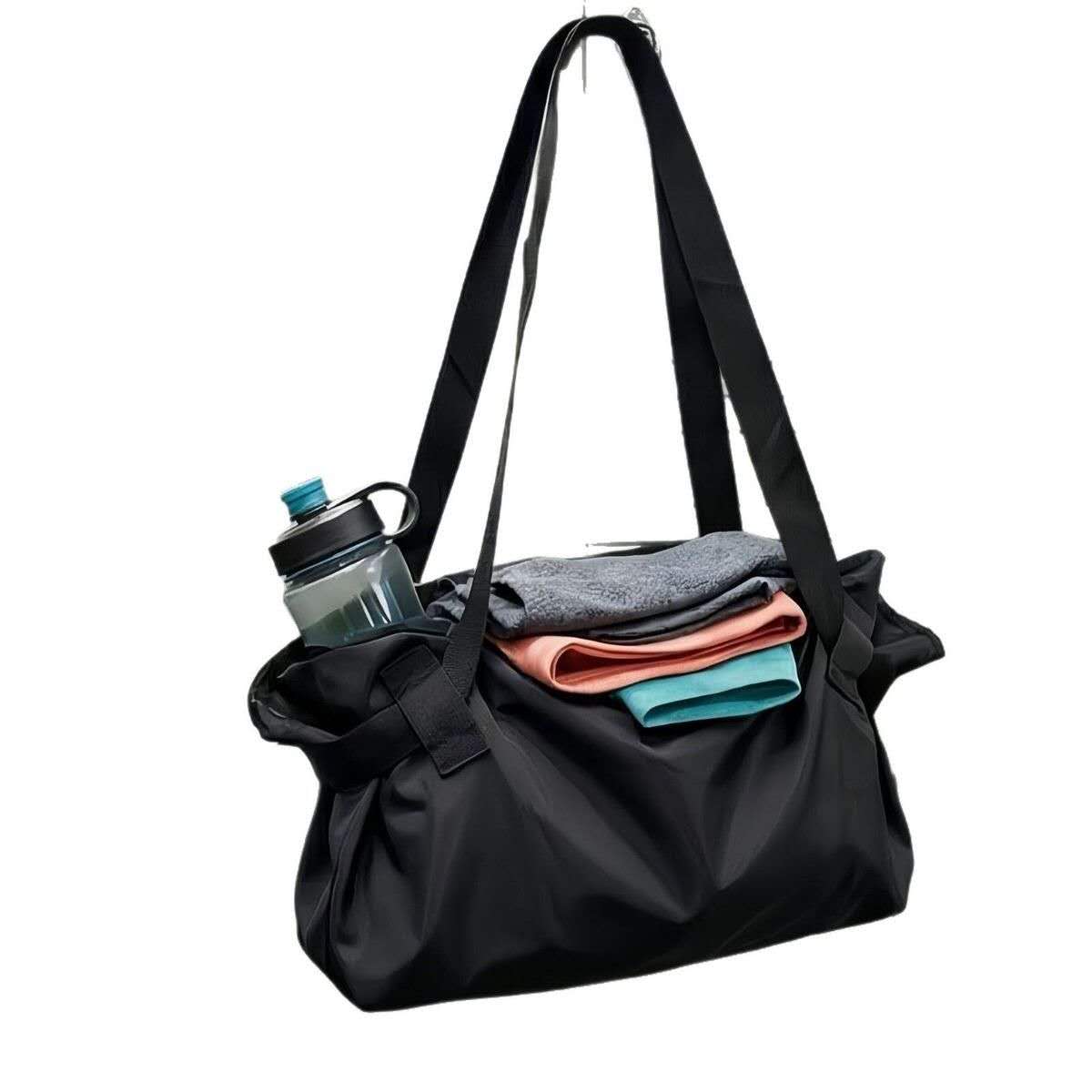 New portable travel storage bag - Large capacity single-shoulder cross-body luggage bag - Stylish travel storage bag for outings