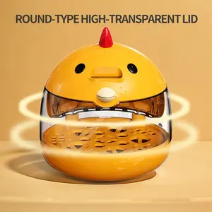 1PC  Smart Egg Incubator for Poultry Chicken Duck Birds - Digital Thermostat Control, High Hatch Rate, Auto-Turning, Humidity Monitor, Home Use, 6 Eggs CapacityAA.RogueSociety20