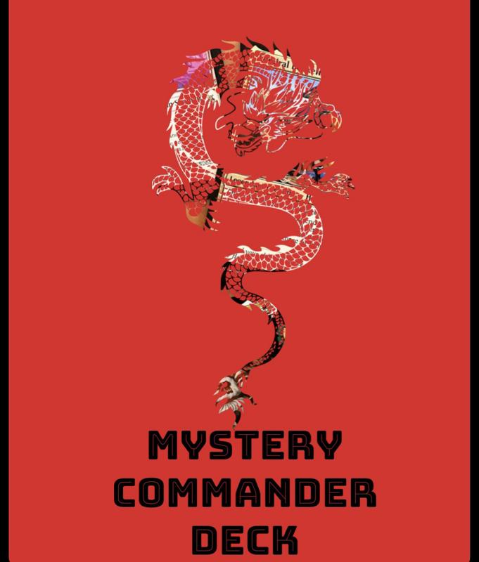 Custom Curated Commander Deck - 100-Card Mystery Commander Deck with Sleeves and Deck Box
