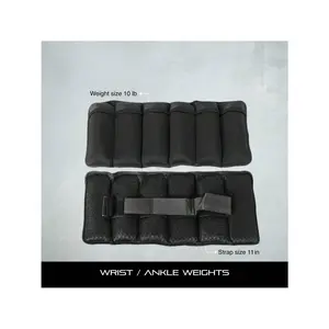 Adjustable Wrist Ankle Weights - 5 Lbs Per Pair, 10 Lbs Total, Perfect For A Variety Of Workouts
