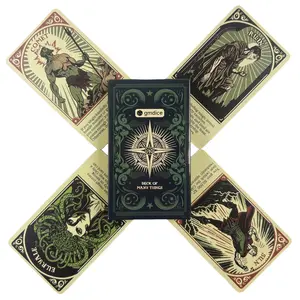 Deck of Many Things Oracle Cards A 22 Tarot English Divination Edition Deck Borad Games