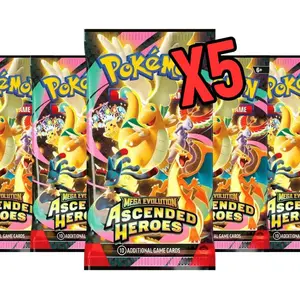 Ascended Heroes Booster Pack (5 Packs)