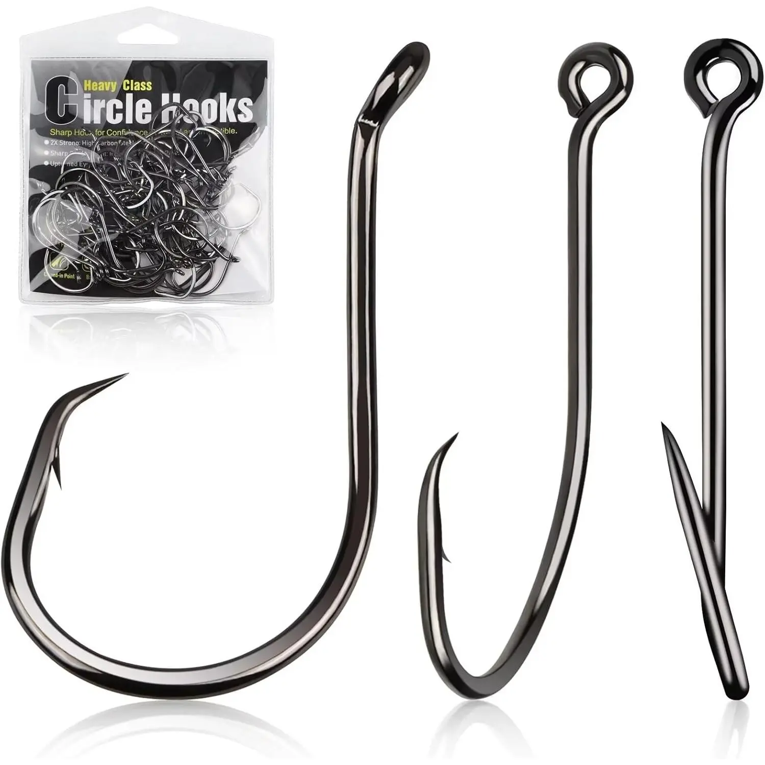 50-100PCS Circle Hooks for Catfish 2X Strong Octopus Circle Hooks Saltwater & Freshwater Size 1/0-8/0 Fishhooks Angling - TikTok Shop 50-100PCS Circle Hooks for Catfish 2X Strong Octopus Circle Hooks Saltwater & Freshwater Size 1/0-8/0 Fishhooks Angling - TikTok Shop