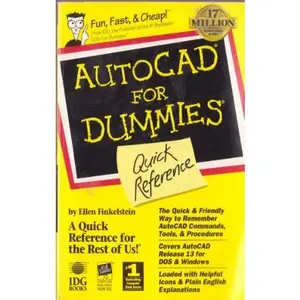 USED-Autocad for Dummies Quick Reference by Ellen Finkelstein (Paperback)
