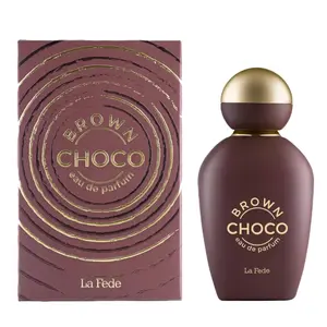 Khadlaj La Fede Choco Brown for Unisex Eau de Parfum spray, 3.4 ounce