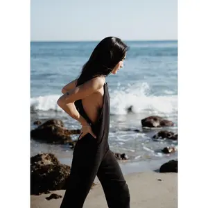 DOUBLE GAUZE SOME BEACHY OVERALLS