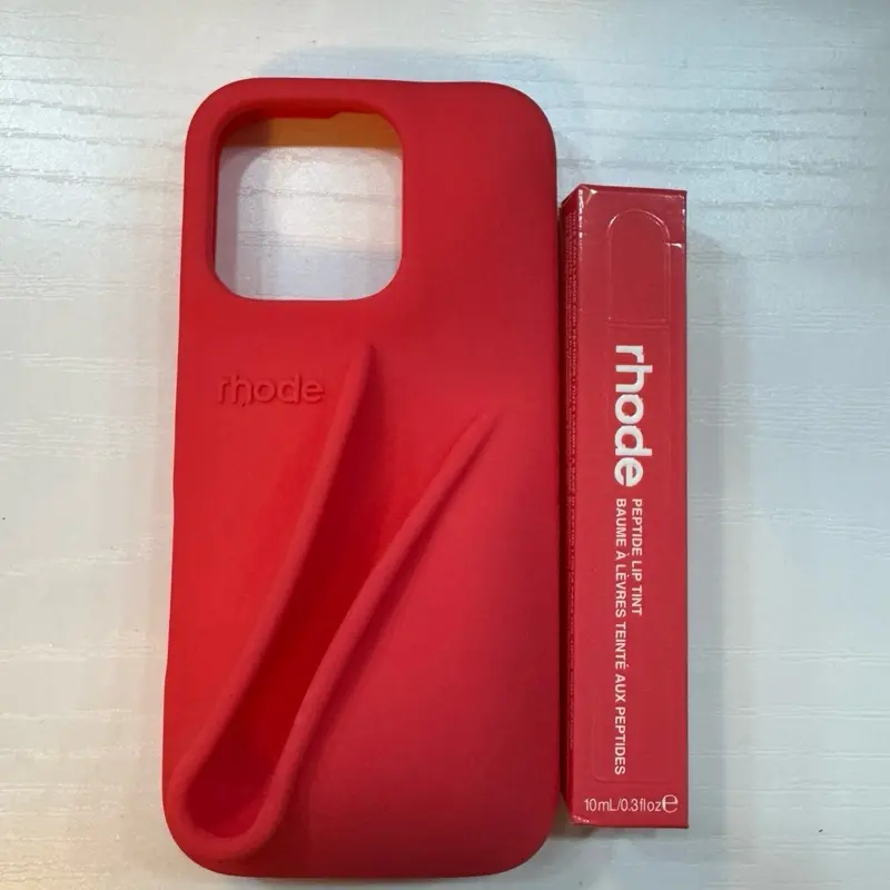 Rhode Case for iPhone 14-17 Pro Max - Cow Hide Soft Touch Protective Cover - Durable Stylish Design - Multiple Colors Available
