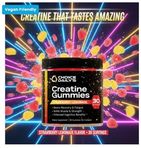 Choice Daily's Creatine Gummies - Strawberry Lemonade