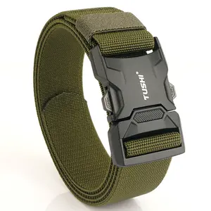 Quick Release Tactical Nylon Belt with Aluminum Alloy Buckle, for Outdoor, Adventure, Daily commuting