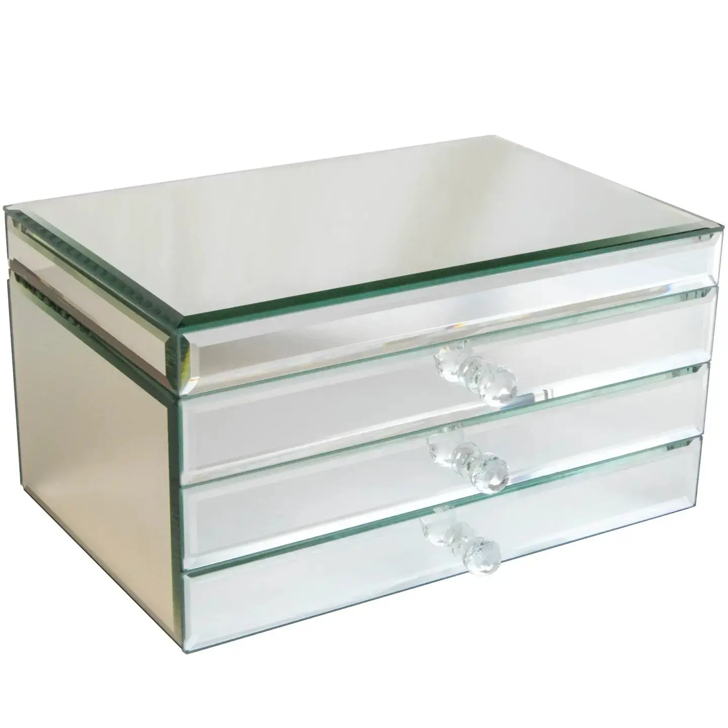 Mele and Co Maxine Mirrored Jewelry Box