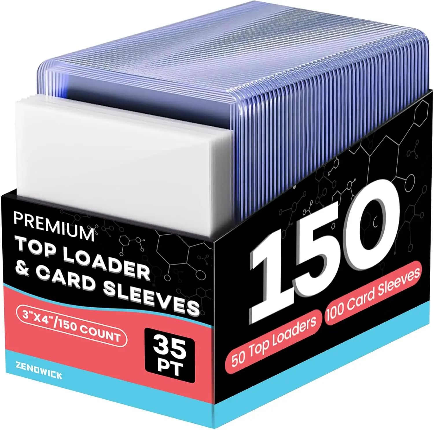 ZENOWICK 2000 Premium Trading Card Sleeves & Top Loaders 3x4 Hard Plastic Holders for Baseball Football Cards 1000 Top Loaders 1000 Penny Sleeves Double Protection Against Moisture Fading & Scratches - TikTok Shop ZENOWICK 2000 Premium Trading Card Sleeves & Top Loaders 3x4 Hard Plastic Holders for Baseball Football Cards 1000 Top Loaders 1000 Penny Sleeves Double Protection Against Moisture Fading & Scratches - TikTok Shop