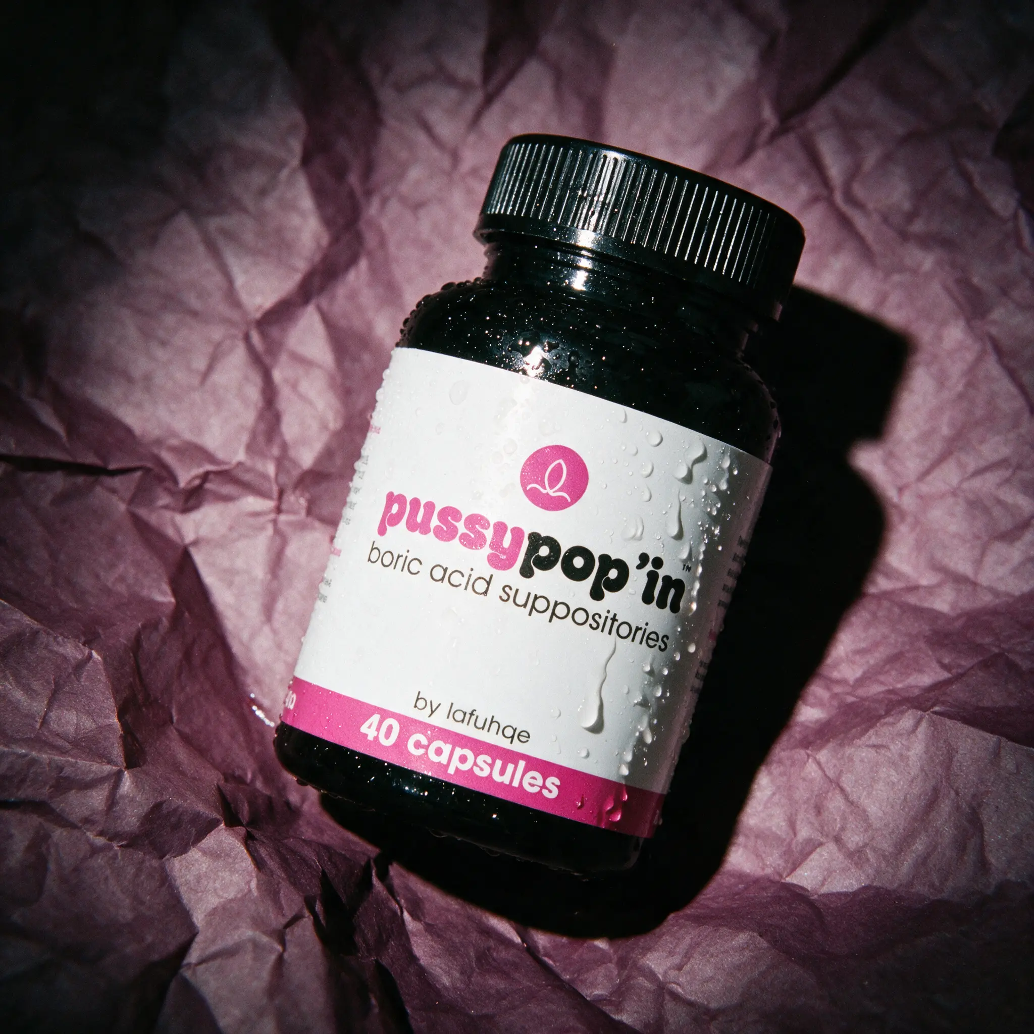 Lafuhqe - Poosy Pop'in - PH Balancing - Boric Acid Suppositories
