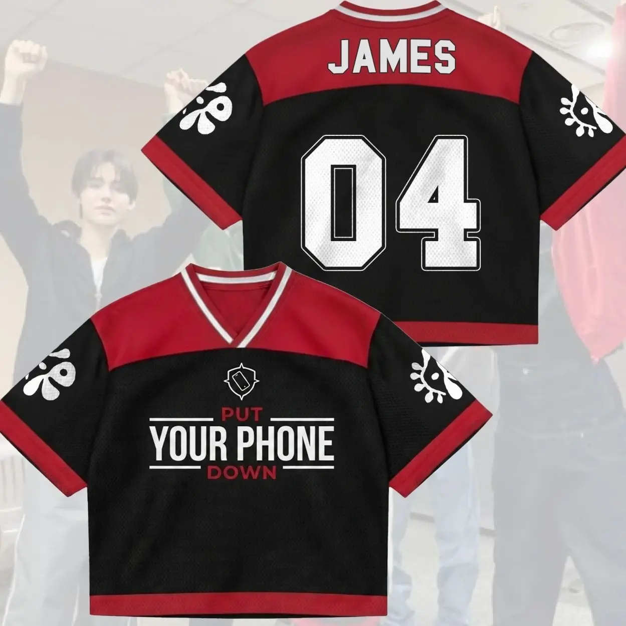 Cortis Tour Put Your Phone Down Mixed Mesh Jersey Gift For Fans 6F5