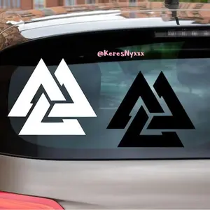 Valknut Viking Vinyl Car Decal Sticker