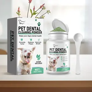 Pet Dental Cleaning Powder for Dog Pet Teeth Cleaning Powder
