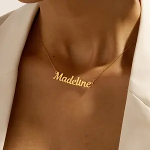 F2 Personalized Custom Name Letter Pendants | gift box