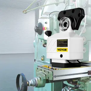 Vevor Al-310S Electric Feed X-Axis 450inch - Pound Torque, Electric Feed Milling Machine 0-200RPM, Electric Table Feed Milling Machine 110V, Suitable for Bridgeport and Similar Knee-Type Milling Machines