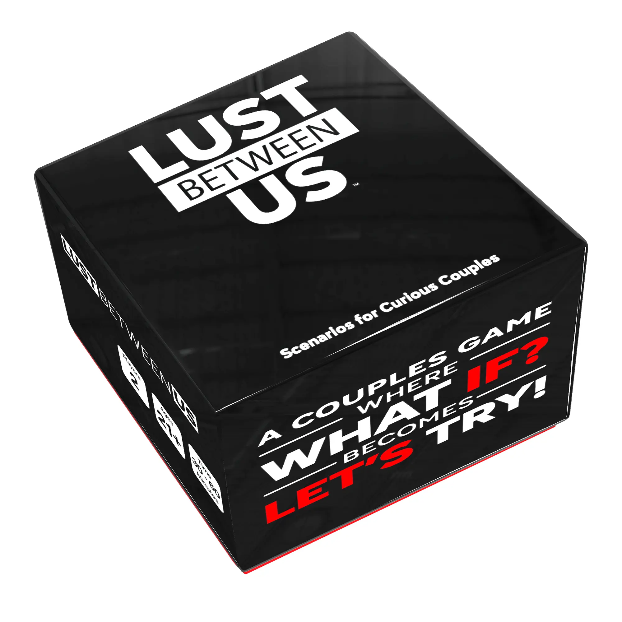 Lust Between Us - Couples Game - 256 Conversation Cards with a Secret Voting Twist for Memorable Date Nights to Spice Relationships Up