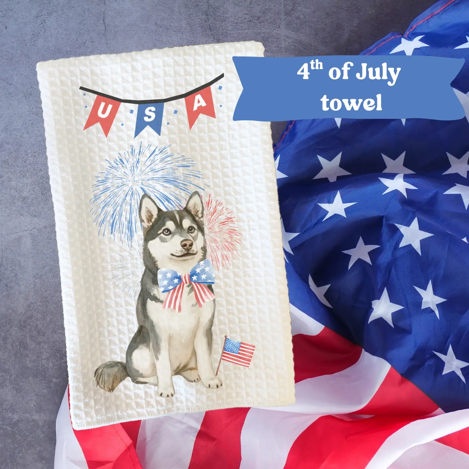 Husky #1 (Grey/white)