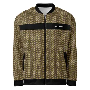 J-MOON Signature Men's Bomber Jacket - Gold