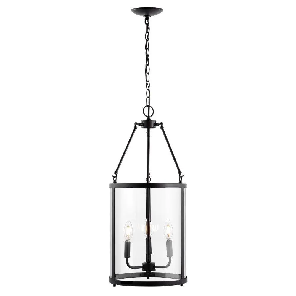 JONATHAN Y Edison Farmhouse Metal LED Pendant - Indoor Decorative Light, Decorative Lights for Living Room, Kitchen