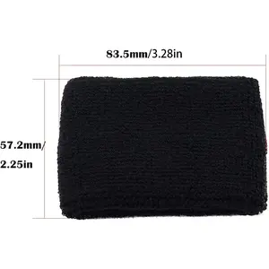 Compatible with MT09 2025 2024 2023 2021 MT-09 SP MT 09 Tracer MT10 SP Tracer 9 GT YZF R9 R7 R6 R1 MT07 MT03 Motorcycle Front Brake Fluid Oil Reservoir Cover Sock (Black)