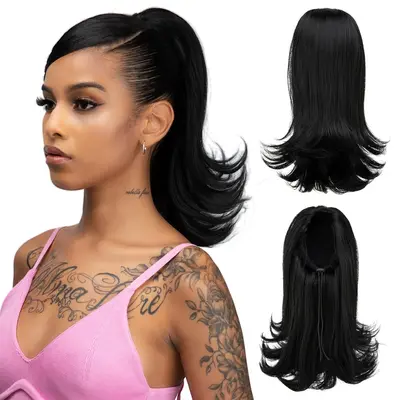 Low Sleek Curly Ponytail TikTok Shop