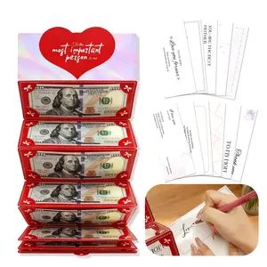 Mothers Day Money Envelope for Cash Gifts, DIY Money Holder with 8 Slots for Cash, Surprise Gift for Mom