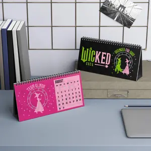 Wicked 2026 Desktop Calendar: For Good Elphaba & Glinda