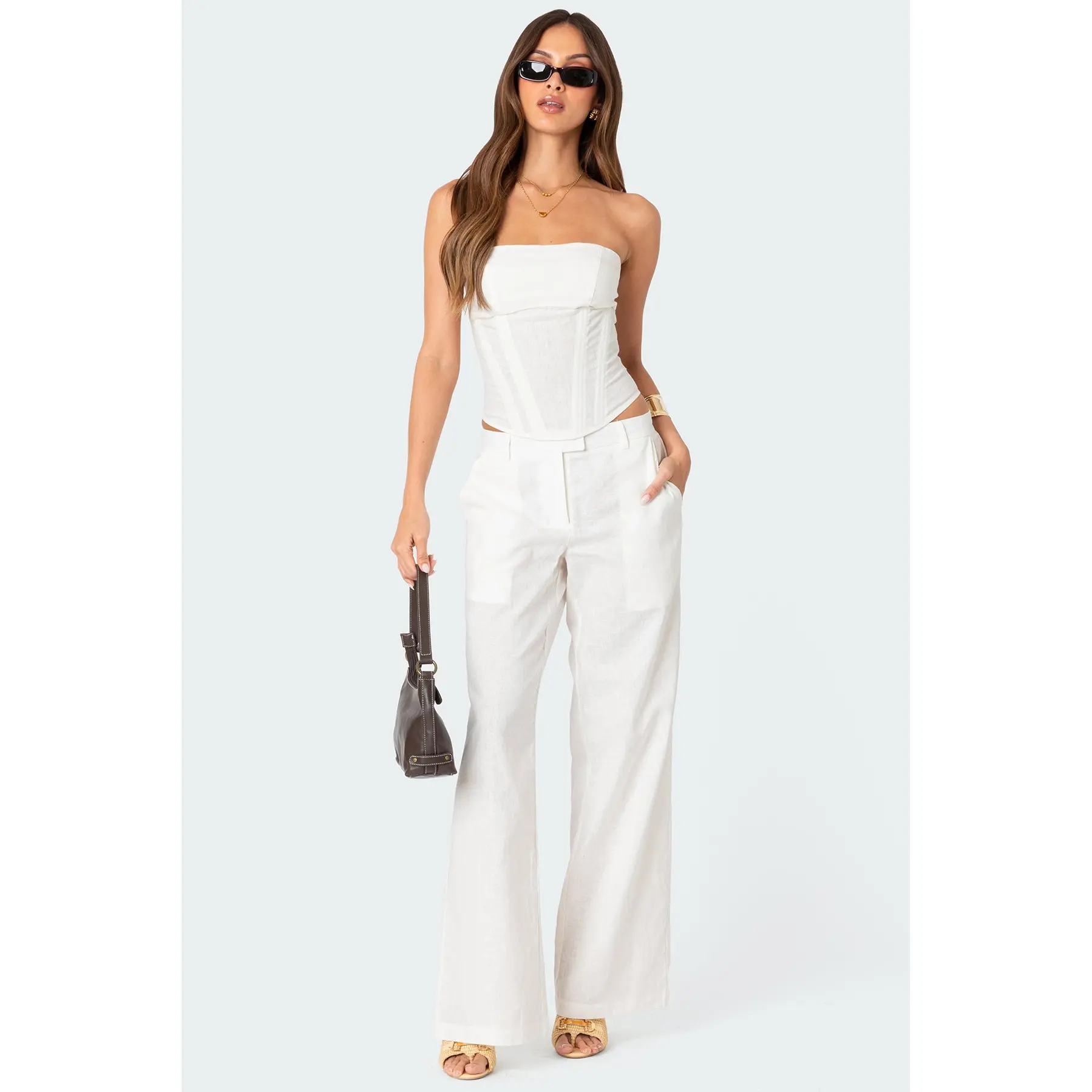 Arya Linen Look Pants Arya Linen Look Pants