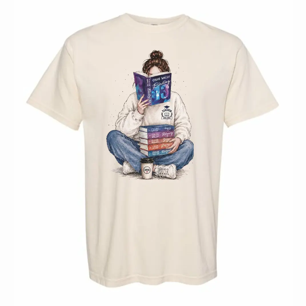 Comfort Colors Binding 13 Book Shirt, Tommen College Shirt, Romance Book Shirt, Bookish Gift, Booktok Apparel