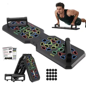 Push Up Board T-Shaped Push Up Stand, Home Chest and Ab Workout Training Board, Fitness Equipment for Strength Training, Portable Home Gym, Push Up Bars