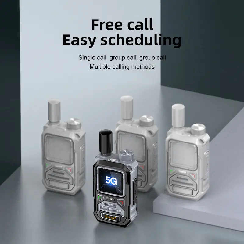 Clarigoc V1-900 Nationwide Coverage Walkie Talkie, Mini Handheld Two-Way Radio for Security, Construction Site, Office & Fleet Use.Minimum order quantity: 10 units.