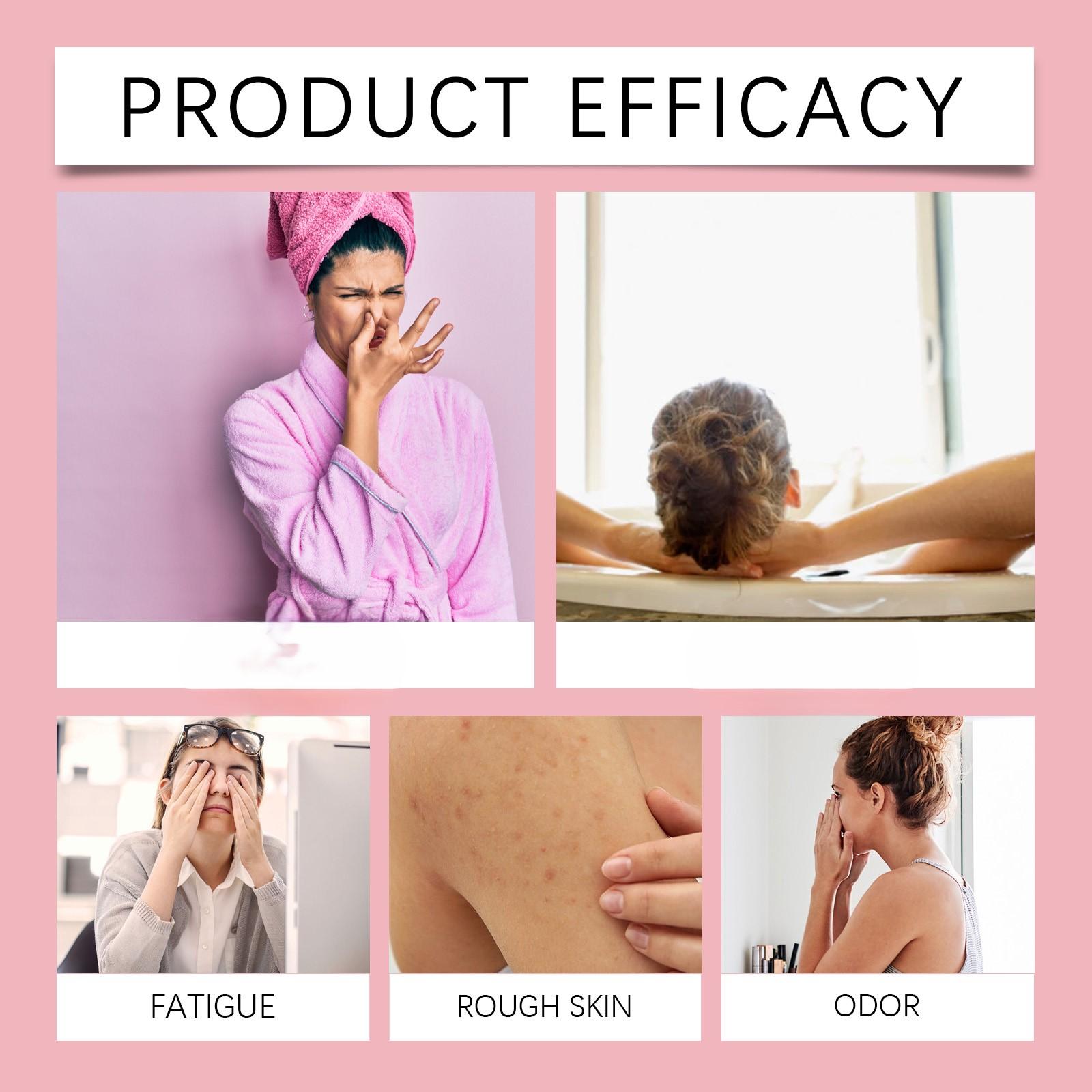 Oceaura Bubble Loofah Moisture Replenishment Plant Flower Fragrance Lasting Fragrance Deep Skin Cleaning Loofah