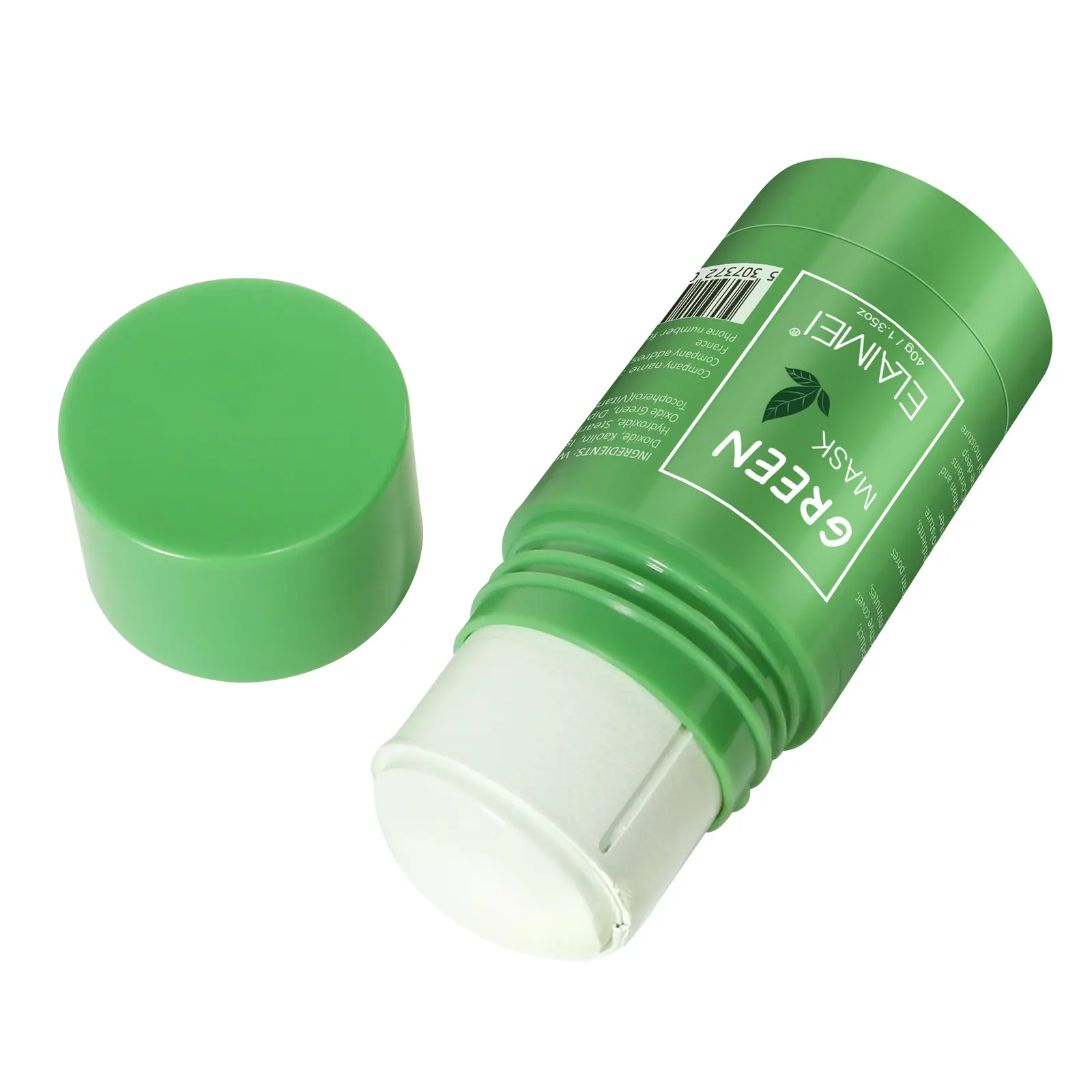 ELAIMEI Green Tea Clay Mask with Botanical Extract – Deep Pore Detox, Blackhead Removal, Hydrating & Skin Brightening Skincare Mask for Smooth Glowing Skin, All Skin Types,