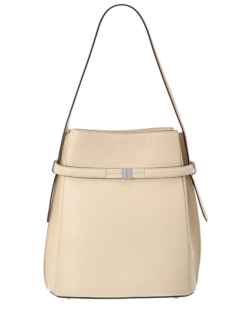 TOTEME Belted Leather Bucket Bag