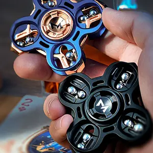 Metal Fidget Spinner Toy, Stress Relief Fork Rotation, Holiday Gift, Perfect Present for Him, Stress Relieving Accessory, 1 Piece Pack