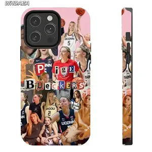 Iridescent Marble Shockproof Tough Phone Case Compatible with iPhone X, 11, 12, 13, 14, 15, 16, 17 Series & Galaxy Series