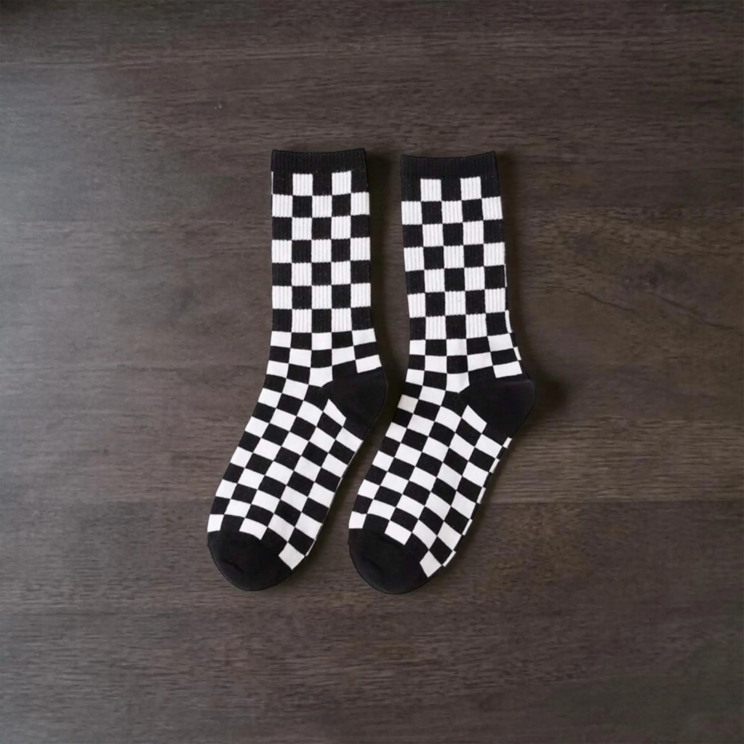 CheckerBoard Pattern Socks - Soft & Breathable for Men & Women - True to Size - Versatile Daily Wear - Perfect Gift - Elevate Your Style - Menswear