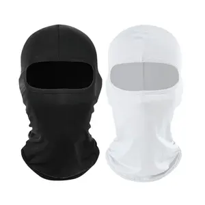 Balaclava Face Mask Dustproof Windproof UV Protection Open Eye Face Covers for Outdoor Sports Cycling Motorcycle Skiing, Black