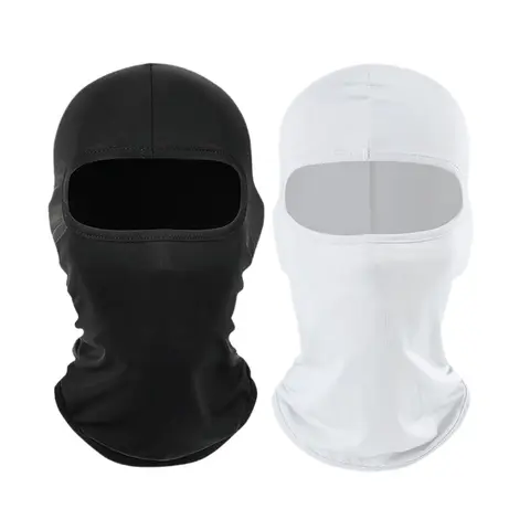 Balaclava Face Mask Dustproof Windproof UV Protection Open Eye Face Covers for Outdoor Sports Cycling Motorcycle Skiing, Black
