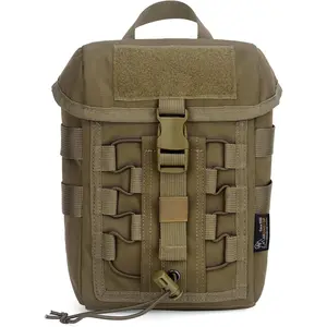 Molle Admin Pouch,EDC Pouch, Tactical Drawstring Pouch,Utility Pouch