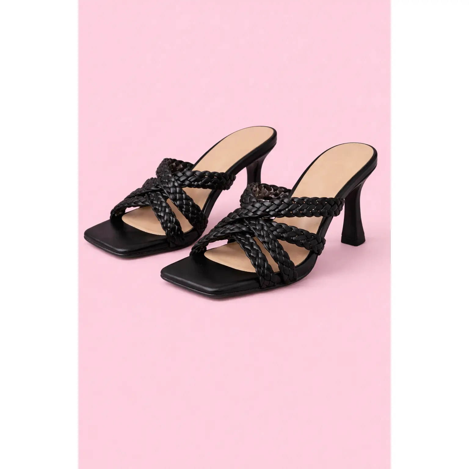 Kellan Braided Criss Cross Heels