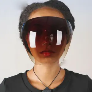 Multi-Purpose Protective Face Shield & Safety Goggles, Anti-Fog Anti-Spray Isolation Glasses for Daily Protection