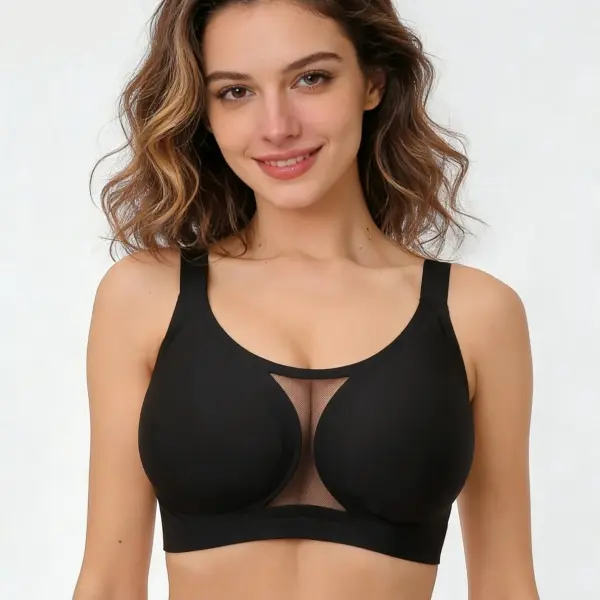 Plus Size Minimizer Bra for Women, Lightweight Smoothing Bra with Natural Lift, No-Show Everyday Comfort for Large Bust